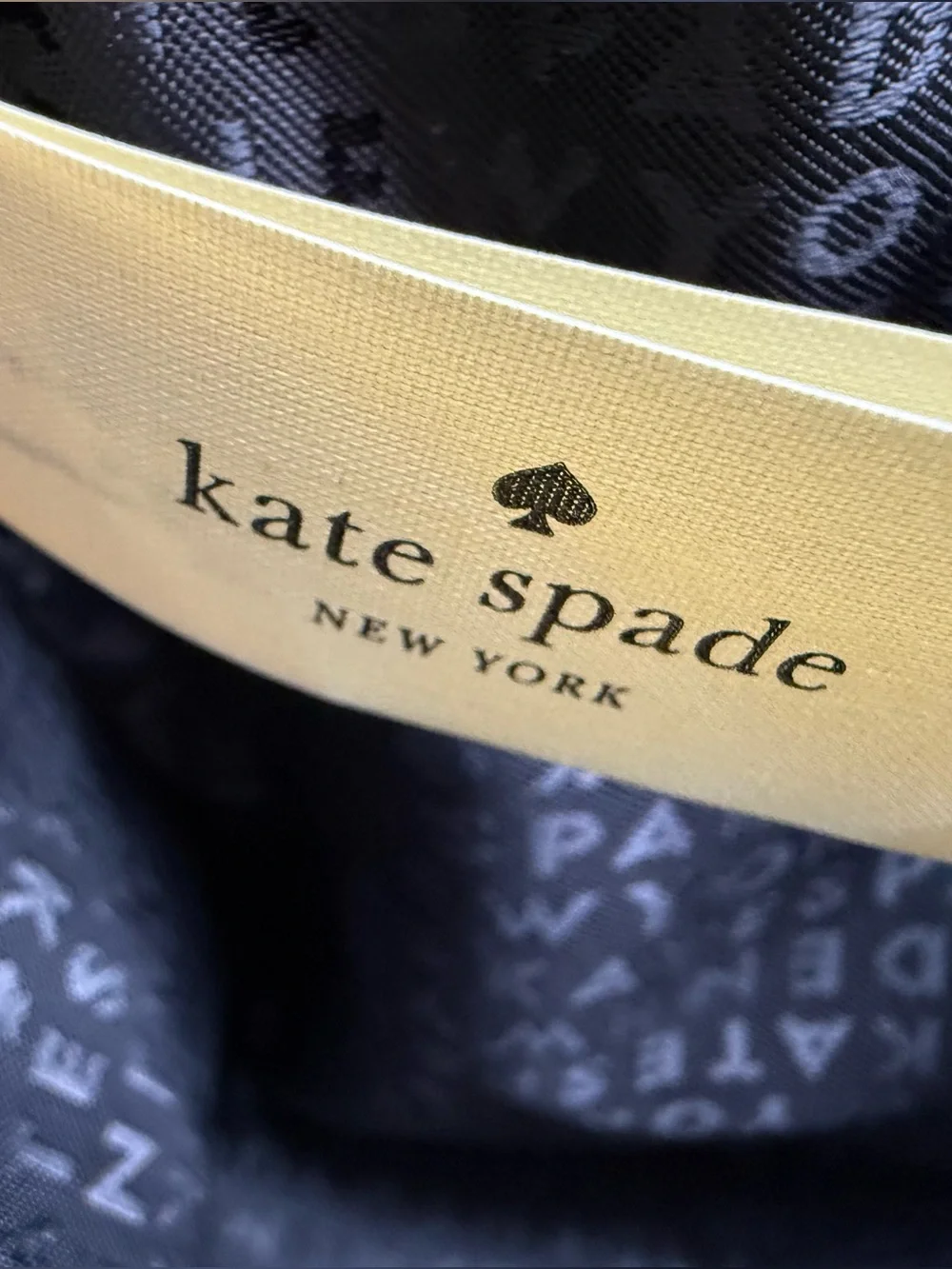 Kate Spade Montford Park Jovie Black Leather Satchel with Bow Accent